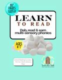 Multi-Sensory Phonics Workbook for Kids: Learn to Read with Dab, Reward & Sound Activities: Fun Phonics Practice for Preschool, Kindergarten & 1st ... Skills, Instant Rewards & Hands-On Learning