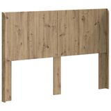 vidaXL Hoofdbord Artisanaal eiken Bewerkt hout