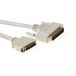 ACT IEEE1284 Cable 25-pin D-sub male to 36-pin HP Centronics male 3 meter Grey
