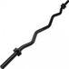 Gorilla Sports Barre EZ Curl - 120cm - 30mm - Noir