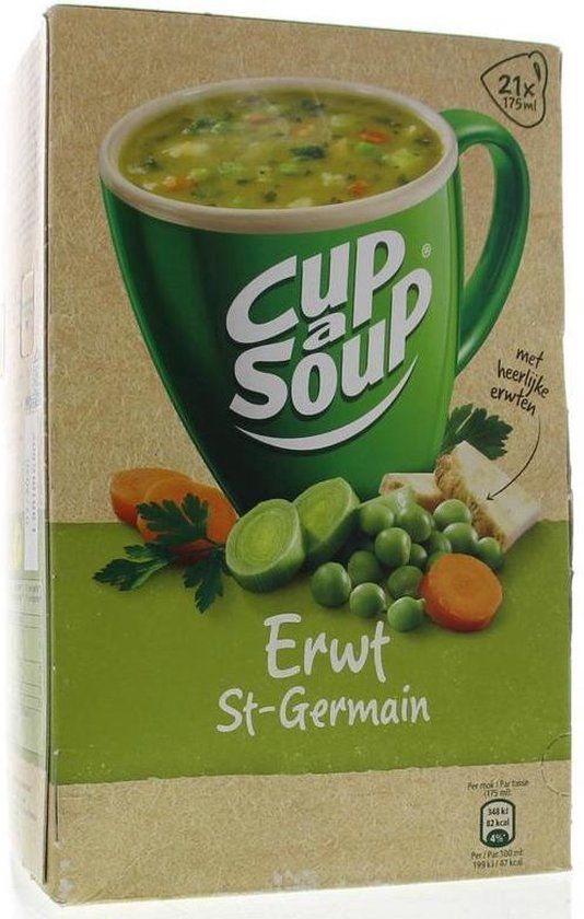 Unox Cup-a-Soup - Erwtensoep - 175ml - 1 stuk