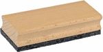 Merkloos Krijtbord wisser - Hout - 12 x 5 x 3 cm