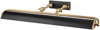 Elstead Lighting LED Schilderijverlichting Winchfield | 4X E14 Max 40W | Dimbaar | Aged Brass & Matte Black