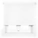 Blindecor Transparant premium rolgordijn op maat | wit | rolgordijn 125 x 240 cm