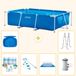 Intex Rechthoekig Frame Zwembad - 300 x 200 x 75 cm - Blauw