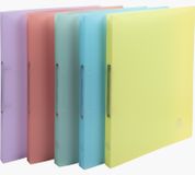 Exacompta A4 Conventional File Folder - Polypropylene (PP) - Assorted Colors - 5 Pack