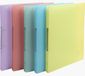 Exacompta A4 Conventional File Folder - Polypropylene (PP) - Assorted Colors - 5 Pack
