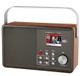 Albrecht DR 860 Senior - Draagbare DAB+ Radio - Grijs/Hout