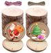 Solidchoice - Lot de 30 Disques en Bois