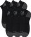 New Balance Active Low Cut Socks 6 Pack Unisex Sportsokken - BLACK