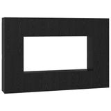 vidaXL Ensemble de meubles TV Chêne noir Bois de placage