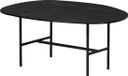 WOOOD Vajen Salontafel - Marmeren Look - Zwart