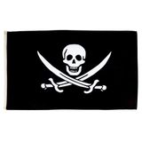 AZ FLAG Vlag Piraat Jack Rackham 90x60 cm Polyester 100D