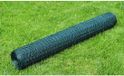 vidaXL Kippengaas met PVC-coating 25x0,5 m groen