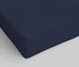 MB HOME ITALY Hoeslaken, 35 cm, elegant, donkerblauw, 1-zits en 2 stuks