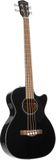 Fender CB-60SCE Black - Akoestische basgitaar
