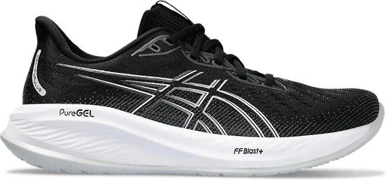 ASICS Gel-Cumulus 26 - Heren Hardloopschoenen - Zwart/Grijs/Wit - Maat 42