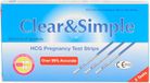 Clear & Simple Clear and Simple Zwangerschapstest Tesstrips 3st