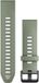 Garmin QuickFit 20 Mm Siliconen Bandje Willow / Fog Gray