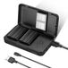 NEEWER EN-EL25c Reserveaccu en USB-oplader, 2 stuks, 2400 mAh batterijen en dual-kanaals oplader, compatibel met Nikon Z8, Z7, Z6, Z5, D850, D810, D780, D750, D610, D500, D7500, D7200, D7100, D7100 00