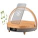 Réveil LED avec haut-parleur Bluetooth et chargeur sans fil (10W)