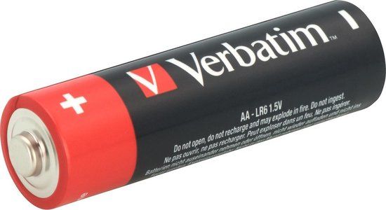 Verbatim AA Alkaline Batterijen - 8 stuks