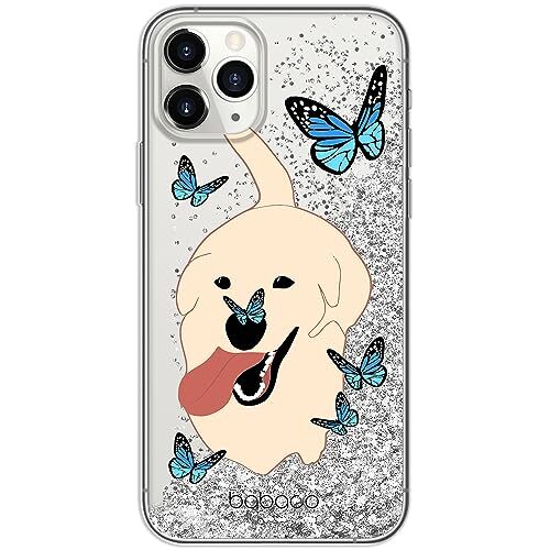 BABACO ERT GROUP mobiel telefoonhoesje voor Apple Iphone 11 PRO origineel en officieel erkend Babaco patroon Dogs 011 optimaal, met glitter overloopeffect