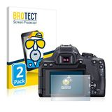 brotect 2x Antireflecterende Beschermfolie compatibel met Canon EOS 850D