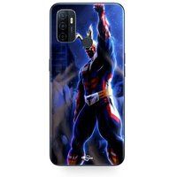 Maniacase Etui Oppo A32 alle macht, een voor allen, my hero academia anime