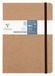 Clairefontaine 79342C Nomaddict (ex Age Bag) Genaaid Notitieboek Elastiek My.Essential Bruin - A5 14,8x21 cm - 192 Pagina's Genummerd Kleine Ruitjes - Ivoorkleurig Papier 90 g - Omslag Karton