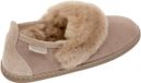 Vanuba Cormo - Pantoufles femme - Beige - Cuir - Laine