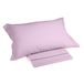 Caleffi 914 katoen, effen, voor Frans bed, lila