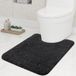 Clord - Tapis de toilette - Antidérapant - Doux - Absorbant 51 x 61 cm