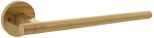 Intersteel Deurkruk Shiraat Grand&Johnson op rozet éénzijdig verdekt links ø55x8mm PVD messing mat