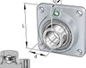 INA Flenslagerblok gietijzer, corrotect - PCJ25-XL-N-FA125