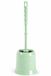 Plasticforte Wc Borstel - met houder - mintgroen - kunststof - toiletborstel - 37 cm