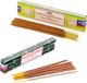 Satya Wierook cadeaus set - 2x geurstokjes - Citroengras en Patchouli Forrest geur - Meditatie
