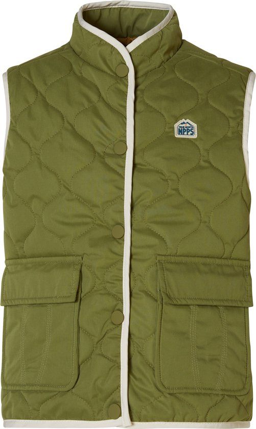 Noppies Bodywarmer Jongens - Olive Branch - Maat 104 - Herfst/Winter 2024
