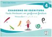 Cuaderno de escritura. Minúsculas 4: ñ, j, h, ch, w, x