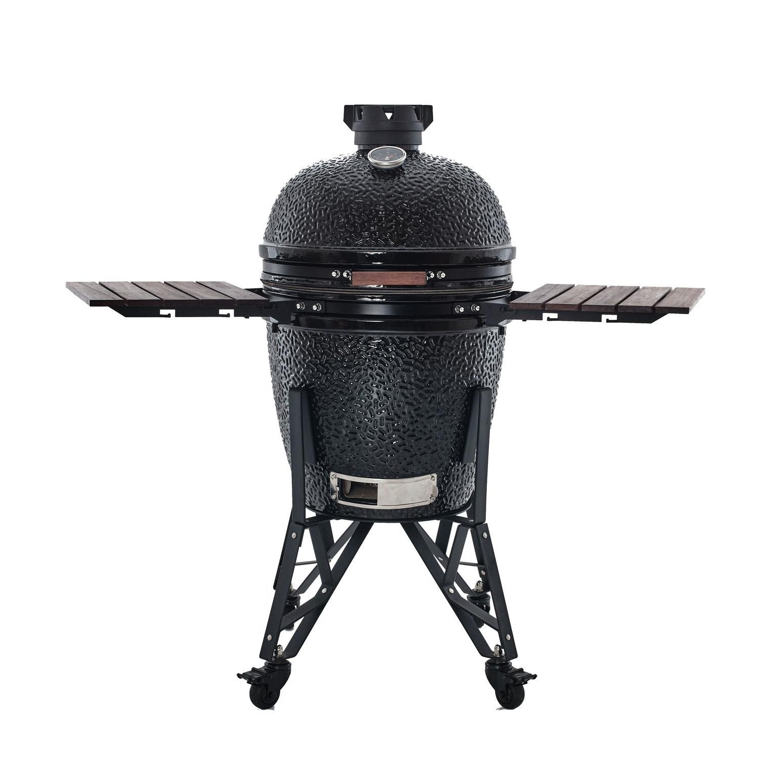 THE BASTARD Large Complete Kamado BBQ 2022 - Black - Charcoal BBQ