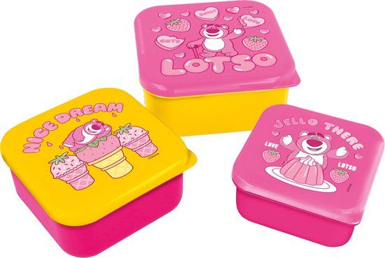 Stor Disney's Toy Story Lotso 3-in-1 Snackdoosjes