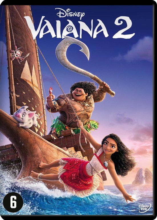 Vaiana 2 (DVD) - Standard Edition - Region 2