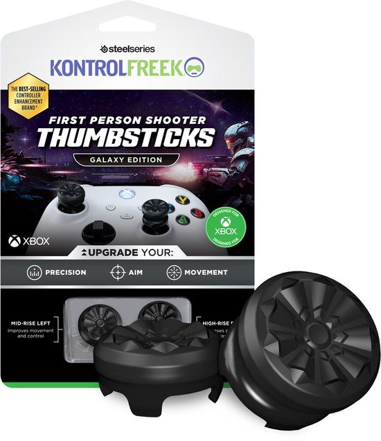 KontrolFreek FPS Galaxy Thumbsticks - Zwart (Xbox)