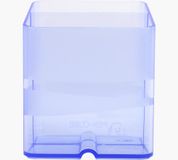 Exacompta 67710D Porte-stylos et crayons bleu, Transparent