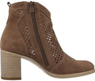 NeroGiardini Laarzen Velour Tr Capua Beige+ - Vrouwen - Maat 36 - Leer - Bruin
