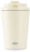 VANN® RVS Koffiebeker to go 350ml - Thermos travel mug - Koffiebeker isolerend met deksel voor onderweg en in de auto - Ivory