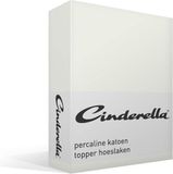 Cinderella Weekend Topper Hoeslaken Katoen 200x220 cm Ivoor