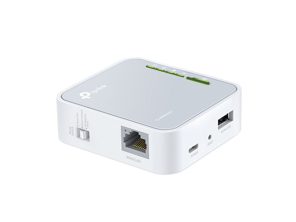 TP-Link TL-WR902AC - Draadloze Router - Dual-Band - Fast Ethernet - Wit