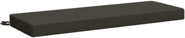 vidaXL Bankkussen SOEST 100% Polyester Antraciet 120 x 40 x 8 cm