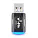 DrPhone NeoLink AX900 WiFi 6 USB Adapter met Bluetooth 5.4 – 900Mbps – Dual-Band 2.4/5GHz – WPA3 Beveiliging - Noir